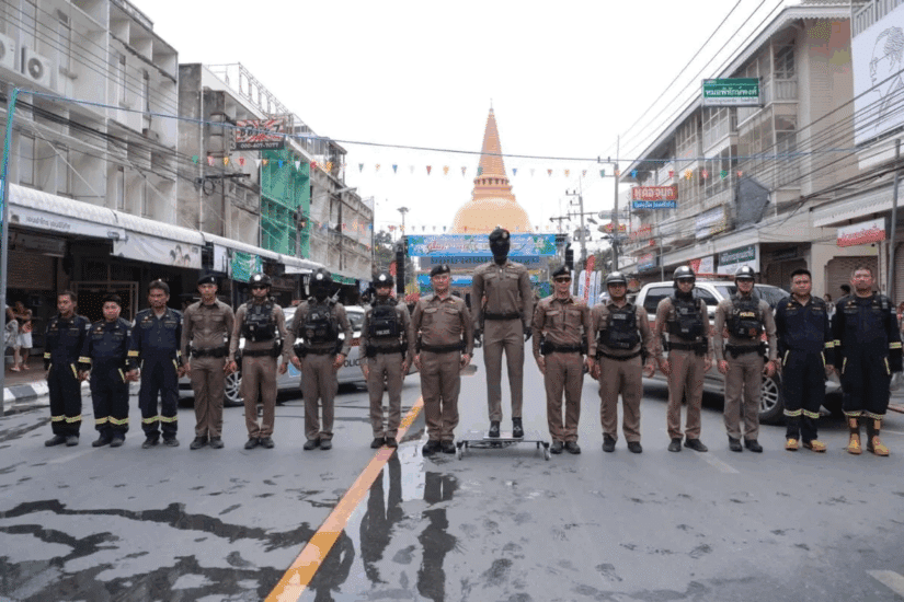 Thailand Deploys Humanoid “AI Police” Robot with Facial Recognition.