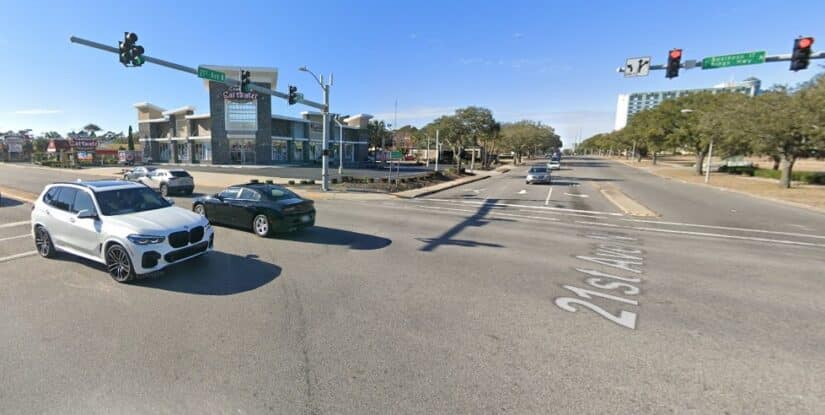 Highway 17 Business & 21st Avenue North
